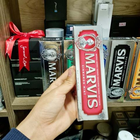 Kem Đánh Răng Marvis Cinnamon Mint 85ml - Marvis Chính Hãng
