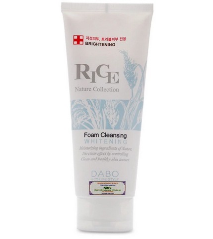 Sữa Rửa Mặt Trắng Da DABO Hàn Quốc Chiết Xuất Gạo 150ml - Làm Sạch, Dưỡng Ẩm, Thu Nhỏ Lỗ Chân Lông