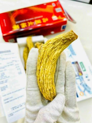 Thiên Sâm Củ Khô Hộp Thiếc 300g - Hồng Sâm Cao Cấp Chính Phủ Korea Taekuk Ginseng, Bồi Bổ Sức Khỏe và Tăng Cường Sinh Lực