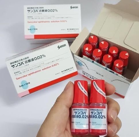 Hộp 10 chai  Nhỏ Mắt Sancoba