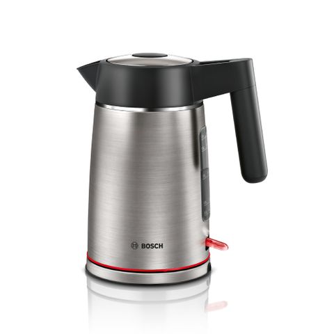 Ấm Đun Nước Siêu Tốc Bosch TWK6M480 - 2400W, 1.7L, Thép Không Gỉ, Màu Đen Xám - Thiết Bị Nhà Bếp Hiện Đại