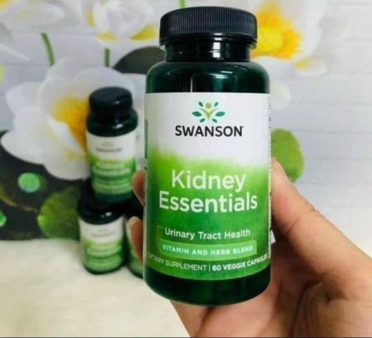 Viên Uống Hỗ Trợ Sức Khỏe Thận Swanson Kidney Essentials - Hỗ Trợ Lọc Và Đào Thải Độc Tố, Duy Trì Sức Khỏe Thận Tối Ưu