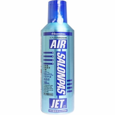 Xịt Giảm Đau Salonpas Air Jet Hisamitsu 300ml - Giảm Đau Cơ Bắp Hiệu Quả Cho Người Thể Thao Và Người Làm Văn Phòng