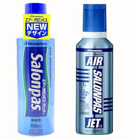 Xịt Giảm Đau Salonpas Air Jet Hisamitsu 300ml - Giảm Đau Cơ Bắp Hiệu Quả Cho Người Thể Thao Và Người Làm Văn Phòng
