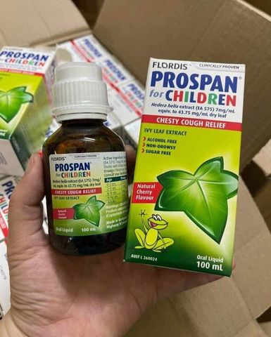 Siro ho Prospan Pháp cho bé hộp 100ml