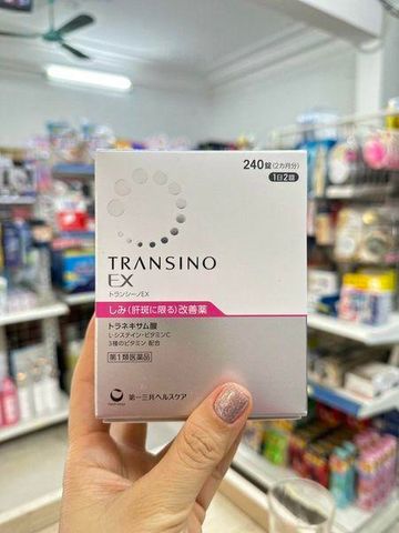 Viên Uống Transino Whitening 240 Viên - Hỗ Trợ Mờ Thâm Nám, Sáng Da Từ Thiên Nhiên, Giải Pháp Làm Đẹp - Nhật Bản 
