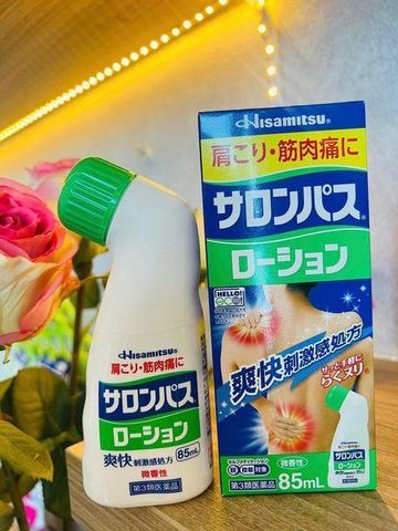 Lăn Giảm Đau Hisamitsu Salonpas Nhật Bản 85ml - Sản Phẩm Tự Nhiên Hỗ Trợ Đau Cơ Khớp, Thích Hợp Mọi Đối Tượng
