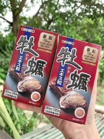 Tinh Chất Hàu Tươi Orihiro 120 Viên