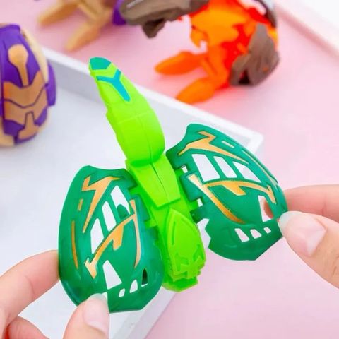 Combo 2 Trứng Khủng Long Lắp Ghép Biến Hình - Đồ Chơi Sáng Tạo Dành Cho Trẻ Em Từ 3 Tuổi, Kích Thích Tư Duy và Khéo Léo