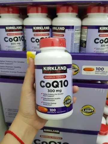 Viên uống hỗ trợ tim mạch Kirkland Signature CoQ10 300mg 100 viên - Tăng cường sức khỏe tim mạch và năng lượng hiệu quả
