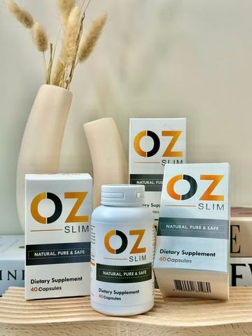 Viên Uống Giảm Cân Oz Slim Cao Cấp 40 Viên - Tăng Cường Chuyển Hóa, Kiểm Soát Thèm Ăn, Làm Đẹp Da Từ Thiên Nhiên