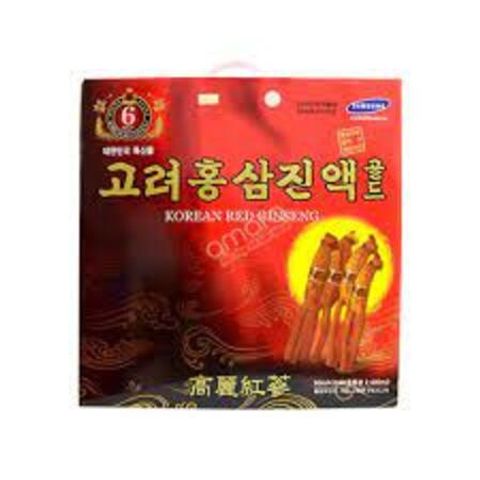 Nước Hồng Sâm Hàn Quốc 6 Tuổi Bio Red Ginseng 60 Gói x 80ml - Thức Uống Bổ Dưỡng Tăng Cường Sức Khỏe, Hương Vị Thanh Mát