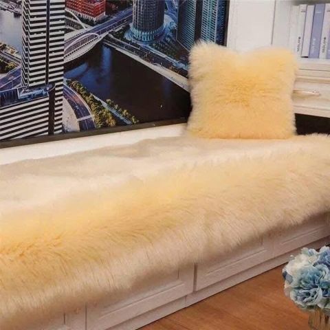 Thảm Lông Hồ Ly Sang Chảnh 1m x 1m8 - Thảm Trang Trí Nội Thất Cao Cấp, Đa Dụng, Siêu Mềm Mại, Phụ Kiện Chụp Hình Sản Phẩm
