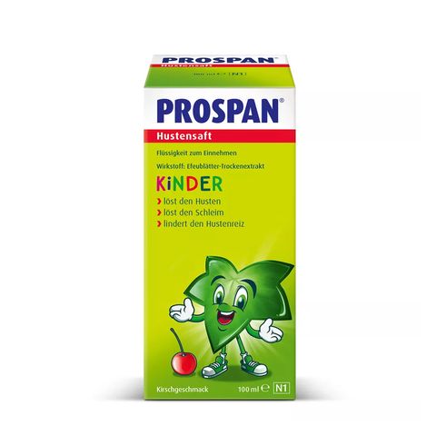 Siro giảm ho, long đờm Prospan Kinder Đức 100ml
