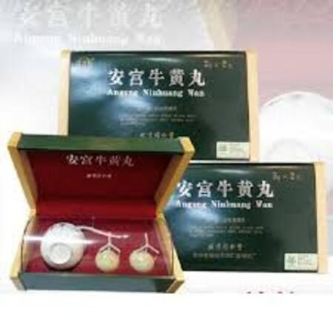 An Cung Ngưu Hoàng Hoàn Đồng Nhân Đường 2 Viên - Tăng Cường Giải Độc Gan, Thanh Nhiệt, Hỗ Trợ Trí Nhớ, Sức Khỏe Người Cao Tuổi