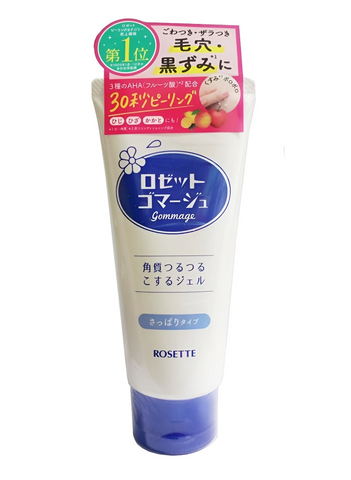 Gel Tẩy Tế Bào Da Chết Rosette 120g - Chăm Sóc Da Mặt Nhật Bản, Giúp Làm Sạch, Căng Mịn, Giảm Mụn Đầu Đen, Tàn Nhang