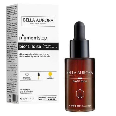 Tinh Chất Bella Aurora PigmentStop Bio 10 Forte 30ml - Serum Làm Sáng Da và Khắc Phục Vết Thâm Nám, Chống Lão Hóa và Cung Cấp Độ Ẩm
