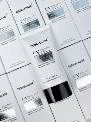Kem Chống Nắng Dermashare UV Shield Vitamin Sun Block SPF50+ Pa++++ 70ml - Bảo Vệ Da Tối Ưu, Không Nhờn Rít, Dưỡng Ẩm Chuyên Sâu