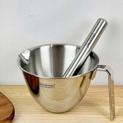 Bộ cối giã, nghiền CHOCKMEN Inox Đa năng