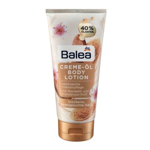 Kem dưỡng thể, body lotion Balea nội địa Đức, dưỡng trắng toàn thân, sáng mịn mùi thơm mát 200ml - Creme-Ol 217089