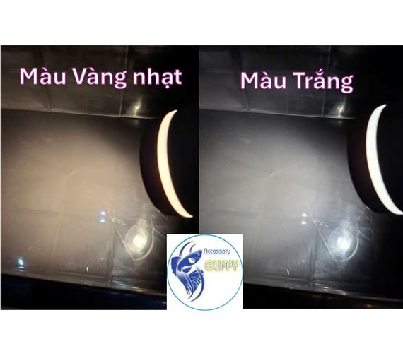 Đèn LED Rọi Kaokui KK-F06 - Thiết kế kẹp cho hồ thủy sinh, Biotop, chậu tiểu cảnh - Tiết kiệm điện, 360 độ xoay