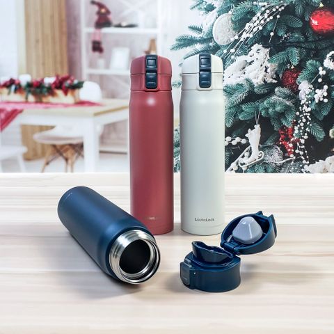 Bình Giữ Nhiệt Lock&Lock LHC6150 Thép Không Gỉ 480ml - Thiết Kế Sang Trọng, Giữ Nóng và Lạnh Tốt, Nhiều Màu Sắc