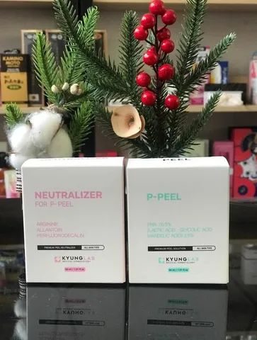 Bộ Đôi Thay Da Sinh Học Kyung lab P-Peel + Neutralizer Của Hàn Quốc