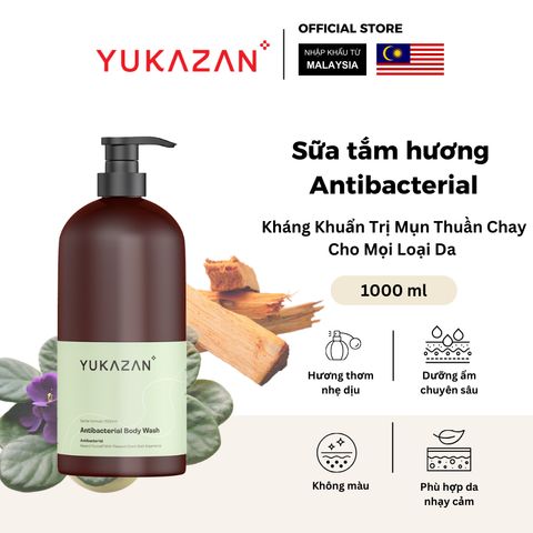 Sữa Tắm Dưỡng Ẩm Kháng Khuẩn Yukazan Hương Nước Hoa 1000ml