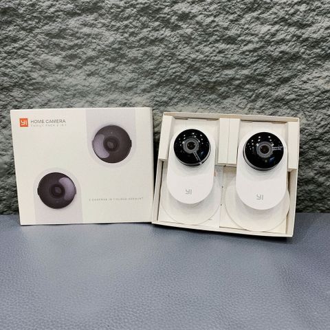 Bộ 2 Camera An Ninh Xia0 mi Yi 720p HD - Giải Pháp An Toàn Tại Nhà, Quan Sát Ban Đêm, Hỗ Trợ Ứng Dụng iOS/Android
