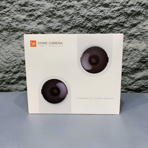 Bộ 2 Camera An Ninh Xia0 mi Yi 720p HD - Giải Pháp An Toàn Tại Nhà, Quan Sát Ban Đêm, Hỗ Trợ Ứng Dụng iOS/Android
