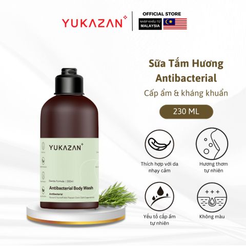 Sữa Tắm Dưỡng Ẩm Kháng Khuẩn Yukazan Hương Nước Hoa 230ml