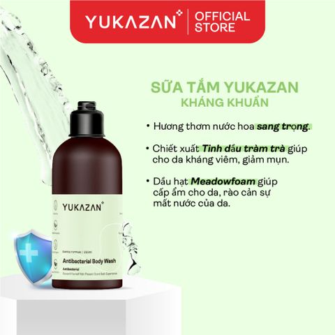 Sữa Tắm Dưỡng Ẩm Kháng Khuẩn Yukazan Hương Nước Hoa 230ml