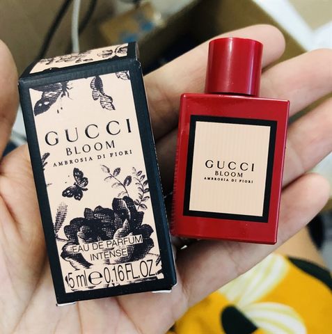Nước hoa Gucci Bloom Ambrosia Di Fiori Edp 5ml - Hương Nữ Tính Sang Trọng, Lưu Hương Lâu, Quà Tặng Tuyệt Vời Cho Phái Đẹp