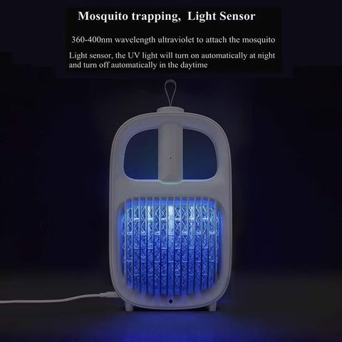 Vợt muỗi Yeelight YLGJ04YI kiêm đèn UV chống muỗi - Thiết kế 2 trong 1, tiết kiệm năng lượng, di động, tiện lợi cho mọi không gian
