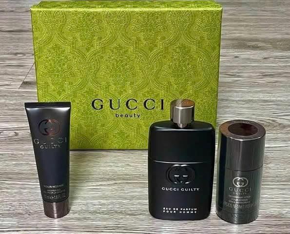 Set Gucci Guilty Pour Homme EDP( NH90ML+ ST50ML+LKM70G)