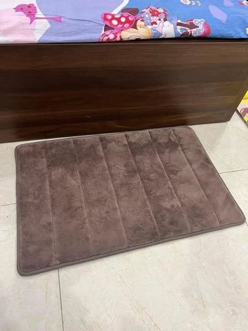 Thảm lau chân LEBENLANG LBL8181 - Microfiber thấm hút siêu nhanh, Memory Foam thoải mái, chống trượt an toàn cho gia đình