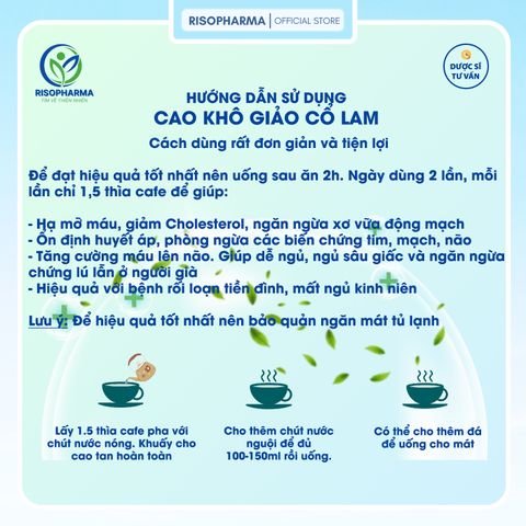 COMBO Dịch Chiết Keo Ong & Cao Khô Giảo Cổ Lam - Giảm Ho, Đau Họng, Tăng Đề Kháng, Ổn Định Huyết Áp, Giảm Mỡ Máu