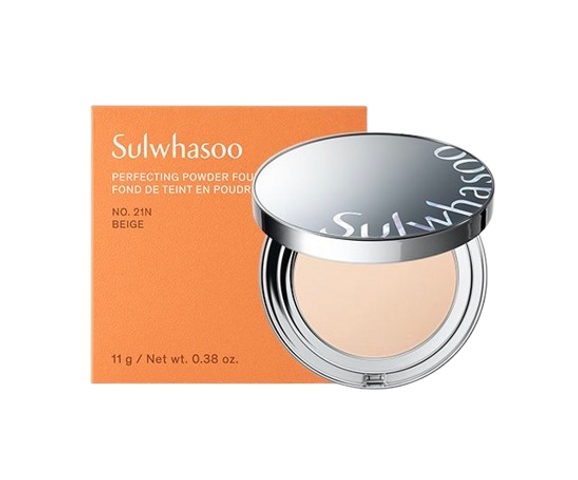 Phấn Phủ Dạng Nén Chống Nắng Sulwhasoo Perfecting Powder Foundation SPF 30/PA+++ - Bền Màu, Che Khuyết Điểm, Dưỡng Da