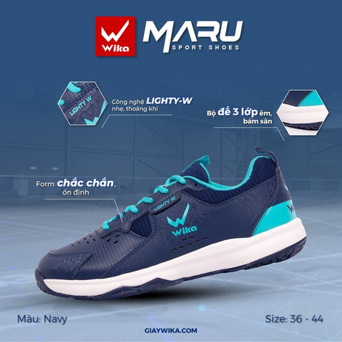 Giày Cầu Lông Wika Maru | Giày Cầu Lông Học Sinh Giá Tốt