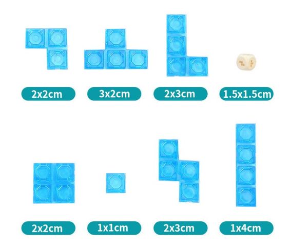 Đồ Chơi Xếp Hình 3D Tetris - Đồ Chơi Phát Triển Tư Duy Tương Tác Cho Trẻ Em Từ 3 Tuổi, Chất Liệu An Toàn, Sáng Tạo và Giải Trí