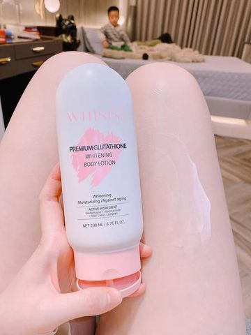   Kem dưỡng thể chống nắng WHISIS Premium Collagen Whitening Body Lotion 200ml  ( ban ngày và ban đêm )