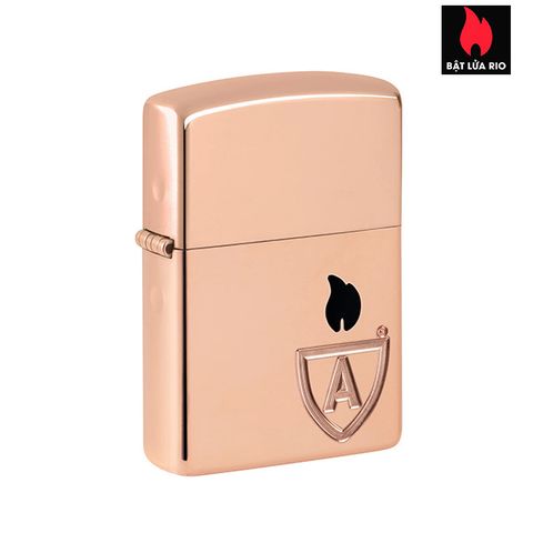 Bật Lửa Zippo Armor® Solid Copper Case – Bật Lửa Đồng Đỏ Cao Cấp, Quà Tặng Sang Trọng Cho Fan Zippo