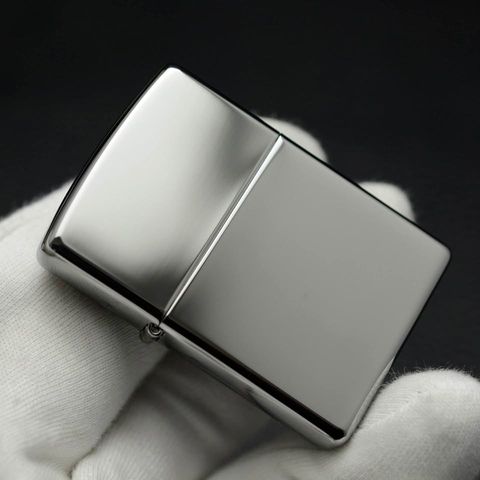 Bật Lửa Zippo 250 – Bật Lửa Đồng Mạ Chrome Bóng, Thiết Kế Tối Giản, Dòng Classic, Quà Tặng Thân Thiện Môi Trường
