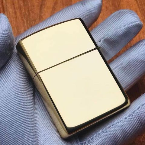 Bật Lửa Zippo 169 Armor Đồng Vàng Bóng - Bật Lửa Cổ Điển Chất Lượng Cao, Kiểu Dáng Sang Trọng, Hàng Chính Hãng Mỹ