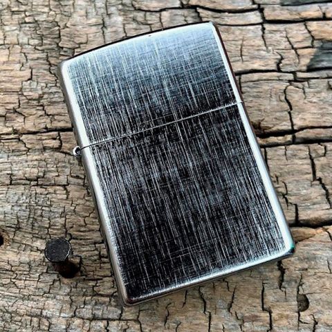 Bật Lửa Zippo 28181 Lót Vải Linen - Thiết Kế Tối Giản, Chống Gió, Hàng Chính Hãng Mỹ, Bảo Hành Trọn Đời, Quà Tặng Độc Đáo