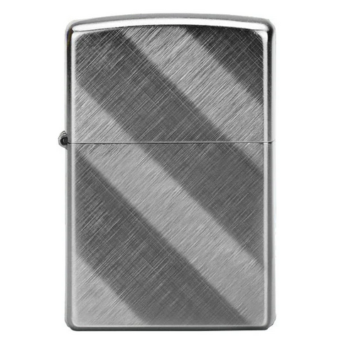 Bật Lửa Zippo 28182 Diagonal Weave - Thiết Kế Tối Giản, Chất Liệu Bền Bỉ - Hộp Quà Tặng Thân Thiện Môi Trường