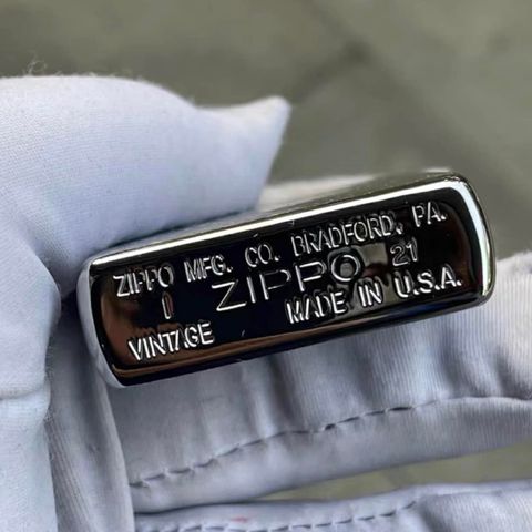 Bật Lửa Zippo 230 Vintage Brushed Chrome - Bật Lửa Chất Lượng Cao, Kiểu Dáng Cổ Điển Mỹ, Bảo Hành Trọn Đời