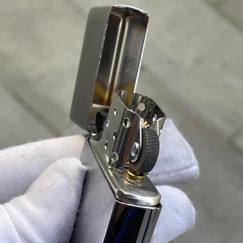 Bật Lửa Zippo 230 Vintage Brushed Chrome - Bật Lửa Chất Lượng Cao, Kiểu Dáng Cổ Điển Mỹ, Bảo Hành Trọn Đời