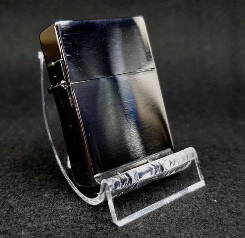 Bật Lửa Zippo 1935.25 Tái Bản Mạ Chrome Xước - Bật Lửa Cổ Điển Mỹ Chất Lượng Cao, Quà Tặng Độc Đáo