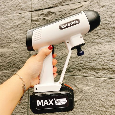 Máy Rửa Xe Di Động AUTOTREE MAX⁺ 21V - Công Suất Cao, Áp Suất Tối Ưu, Dễ Dàng Sử Dụng Cho Ô Tô, Xe Máy, Vệ Sinh Sân Vườn